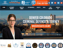 Tablet Screenshot of diegocriminaldefense.com